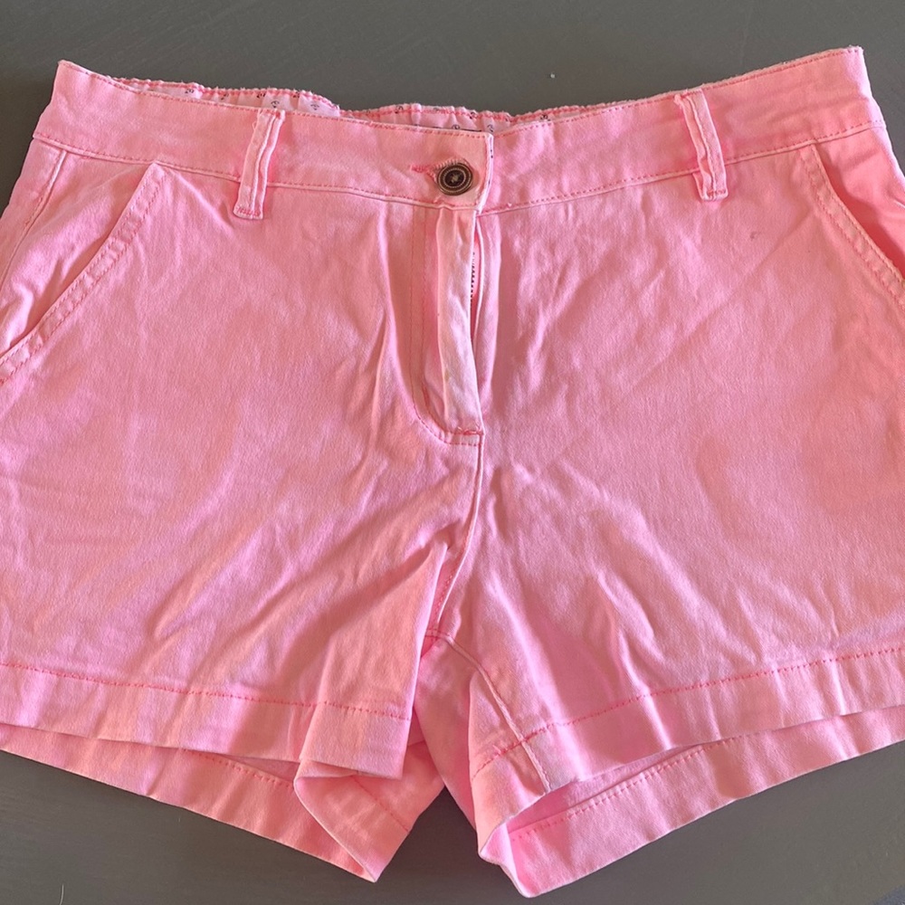Pink land and sea shorts
